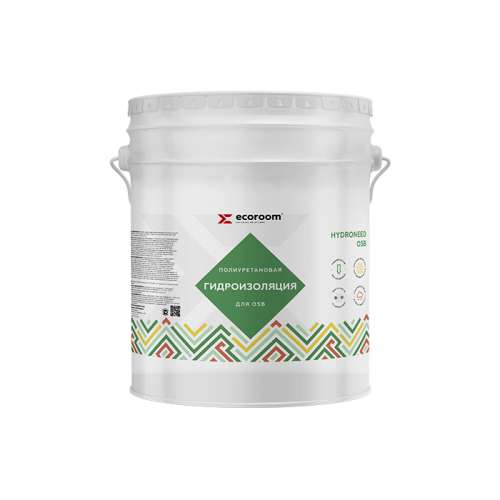 Гидроизоляция Ecoroom Hydroneed OSB, 20 кг, полиуретановая для OSB, ведро